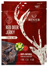 2 x Renjer deer jerky Chilli and Lime