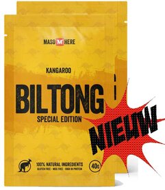 2 x Maso Here kangoeroe biltong 40 gram