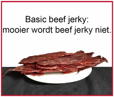 Basic beef jerky