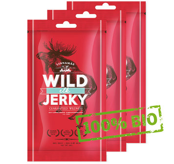 Wild boar jerky biologisch vlees