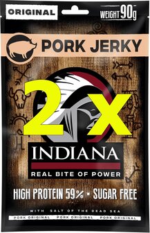 Indiana pork jerky 90 gram