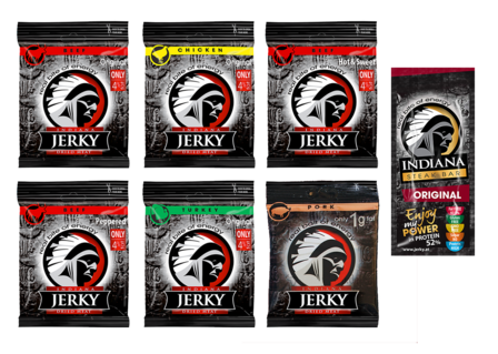 Indiana jerky testset 25 gram