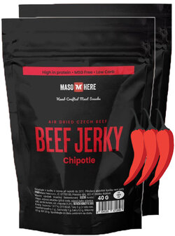 2 x Maso Here beef Chipotle 40 gram