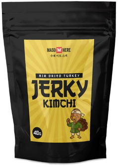 Maso Here turkey jerky kimchi