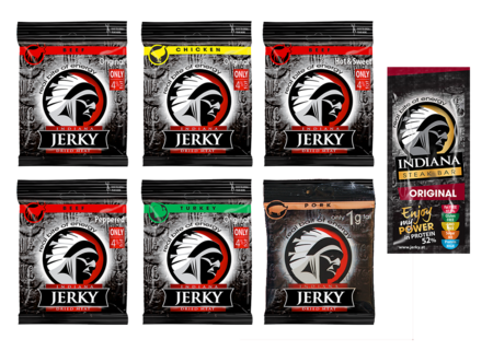 Indiana jerky testset 25 gram