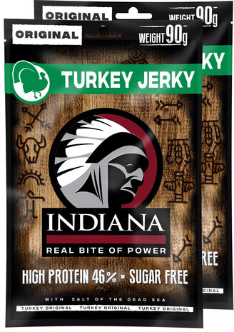 Indiana turkey jerky 90 gram 2 x