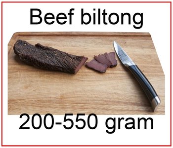 Beef biltong