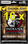 16 x Indiana chicken jerky 90 gram