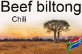 South African style beef biltong Chili 250 gram