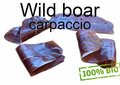 Wild zwijn carpaccio 200 gram